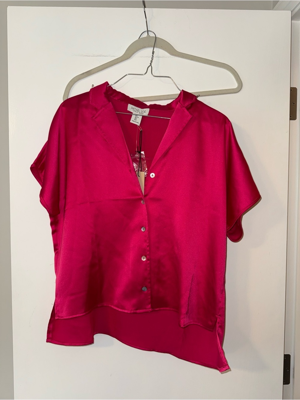 NWT Rachel Zoe cropped dress shirt